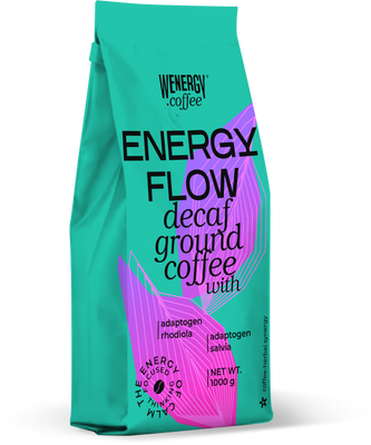 ENERGY FLOW 1 кг Створіть свою власну каву без кофеїну з адаптогенними травами та функціональними добавками для підтримки когнітивних функцій і ясності розуму протягом дня. 232323 фото