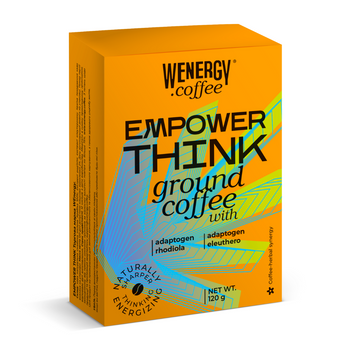 Кофе EMPOWER THINK 120 г молотый. Для сосредоточенной работы. WEC-EMT-GR-HS-120 фото