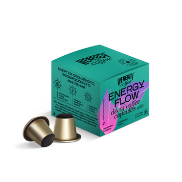 ENERGY FLOW Decaffeinated Coffee in Capsules