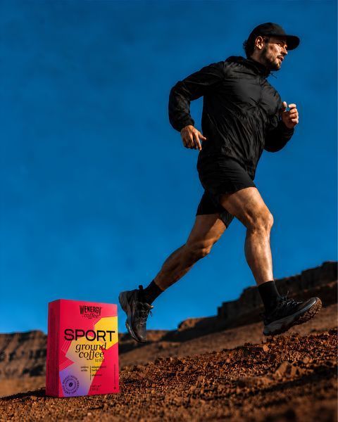 Кофе молотый WEnergy coffee SPORT, 120 г, для активного дня, для заваривания в чашке WEC-SPT-GR-HS-120 фото